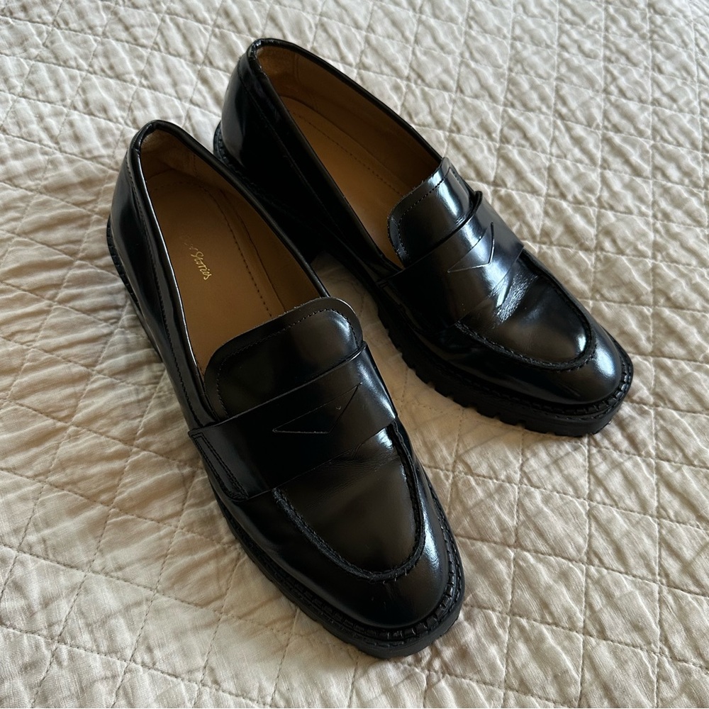 & other stories lug sole loafers - 39
